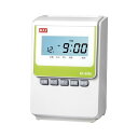 マックス タイムレコーダ ER-60SU ホワイト ER90722 日用品雑貨・文房具・手芸 文房具・事務用品 文具 オフィス用品 文房具 事務用品 ノート・紙製品 タイムカード・タイムレコーダー