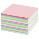 プロモスティックジャパン どこからでもふせん 50×50mm 混色5色 TAF-09-008 1冊 【×10セット】 【お徳用 まとめ買い お買い得 業務用 割...