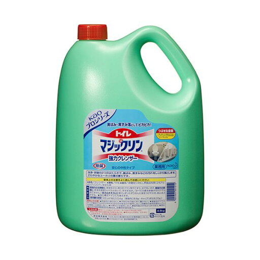 花王 トイレマジックリン 強力クレンザー 業務用 4.5kg 1本 【×3セット】 【お徳用 まとめ買い お買い得 業務用 割引 セット販売】 (掃除 トイレ用品 トイレ用洗剤 トイレ トイレ清掃) 花王 トイレマジックリン 強力クレンザー 業務用 4.5kg 1本 【×3セット】 【お徳用 まとめ買い お買い得 業務用 割引 セット販売】 (掃除 トイレ用品 トイレ用洗剤 トイレ トイレ清掃)