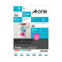 エーワン ラベルシール (インクジェット) 光沢フィルム・透明 A4 ノーカット 28791 1冊 (10シート) 【×3セット】 【お徳用 まとめ買い お買い得 業務用 割引 セット販売】 プリンタ PCサプライ・消耗品 コピー用紙・印刷用紙 コピー用紙 名刺用紙 ラベル 紙