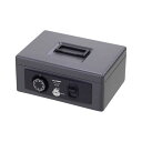 日本アイエスケイ 手提金庫 ダークグレー H-27D 日用品雑貨・文房具・手芸 文房具・事務用品 文具 オフィス用品 文房具 事務用品 金庫(3)