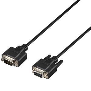 バッファロー （サプライ） RS-232Cケーブル 9pin 延長 1.5m BRSNE15BK AV デジタル デジタル家電 PC P..