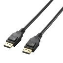 ELECOM エレコム PC機器 DisplayPortケーブル / Ver1.2a / 1.5m / ブラック CAC-DP1215BK(2)