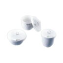 【まとめ買い セット販売】 CWるつぼ(磁製) B型B2 50ml本体のみ 入数:10【×3セット】