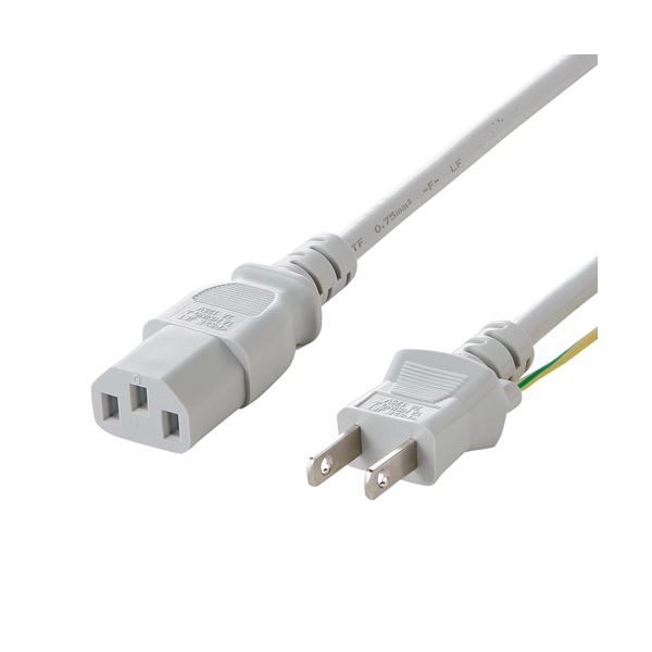サンワサプライ 電源コード KB-D3315A 【×3セット】 【お徳用 まとめ買い お買い得 業務用 割引 セット販売】