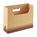 TANOSEE 【お徳用セット】 TANOSEE ボックスファイル (ナチュラル) A4ヨコ 背幅100mm 1パック (5冊) 【×30セット】 【お徳用 まとめ買い お買い得 業務用 割引 セット販売】 文房具・事務用品 文具 オフィス用品 文房具 事務用品 ファイルボックス