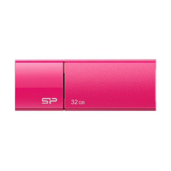 シリコンパワーUSB2.0フラッシュメモリ Ultima U05 32GB ピンク SP032GBUF2U05V1H 1個 【×3セット】 【お徳用 まとめ買い お買い得 業務用 割引 セット販売】