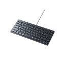 サンワサプライ USBスリムキーボード SKB-SL36BK 無駄を省いた薄型&コンパクトキーボード。抗菌仕様。デジタル家電 家電 パソコン・周辺機器 キーボード・テンキー(2)
