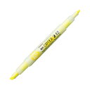 【ZEBRA ゼブラ】 ボールペン 事務用品 文具 ゼブラ ZEBRA 蛍光オプテックス 太細両用 2-EZ 黄 【×50セット】 【お徳用 まとめ買い お買い...