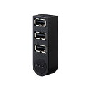 ELECOM エレコム 機能主義USBハブ 直挿し3ポート ブラック U2H-TZ325BBK 1個 【×10セット】 【お徳用 まとめ買い お買い得 業務用 ...