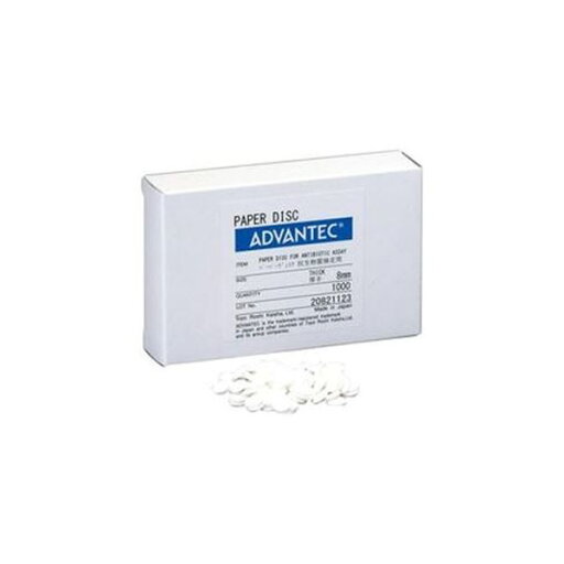 ペーパーディスク(抗生物質検定用ろ紙)厚手8mmφ(1000枚入) 【49005010】 ペーパーディスク(抗生物質検定用ろ紙)厚手8mmφ(1000枚入) 【49005010】