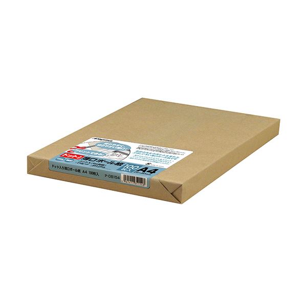 長門屋商店 ドット入薄口ボール紙 A4ナ-DB154 1パック （100枚） 【×2セット】 【お徳用 まとめ買い お買い得 業務用 割引 セット販売】 日用品雑貨・文房具・手芸 文房具・事務用品 文具 オフィス用品 文房具 事務用品