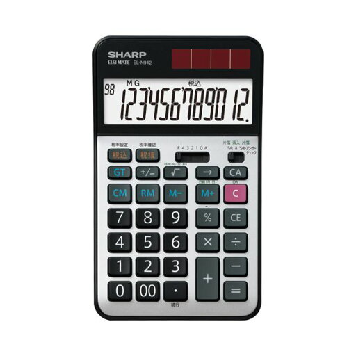 SHARP シャープ SHARP 実務電卓 12桁 ナイスサイズタイプ EL-N942-X 1台 【×3セット】 【お徳用 まとめ買い お買い得 業務用 割引 セット販売】 日用品雑貨・文房具・手芸 文房具・事務用品 文具 オフィス用品 文房具 事務用品 電卓 SHARP シャープ SHARP 実務電卓 12桁 ナイスサイズタイプ EL-N942-X 1台 【×3セット】 【お徳用 まとめ買い お買い得 業務用 割引 セット販売】 日用品雑貨・文房具・手芸 文房具・事務用品 文具 オフィス用品 文房具 事務用品 電卓