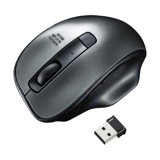 サンワサプライ ワイヤレスブルーLEDマウス ガンメタ MA-WBL134GM 1個 小さくても握りやすい、つまみ持ちワイヤレスブルーLEDマウス。デジタル家電 家電 パソコン・周辺機器 マウス・マウスパッド サンワサプライ ワイヤレスブルーLEDマウス ガンメタ MA-WBL134GM 1個 小さくても握りやすい、つまみ持ちワイヤレスブルーLEDマウス。デジタル家電 家電 パソコン・周辺機器 マウス・マウスパッド