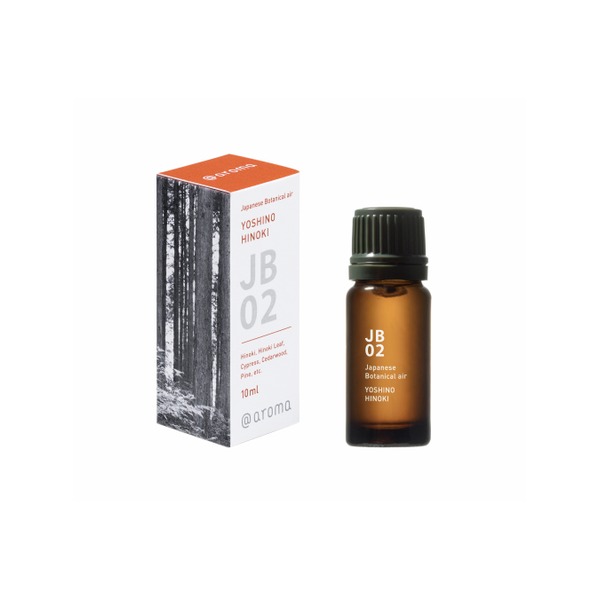 アットアロマ エッセンシャルオイル2本セット JB02 吉野檜 10ml 人気のアットアロマ100%エッセンシャル..