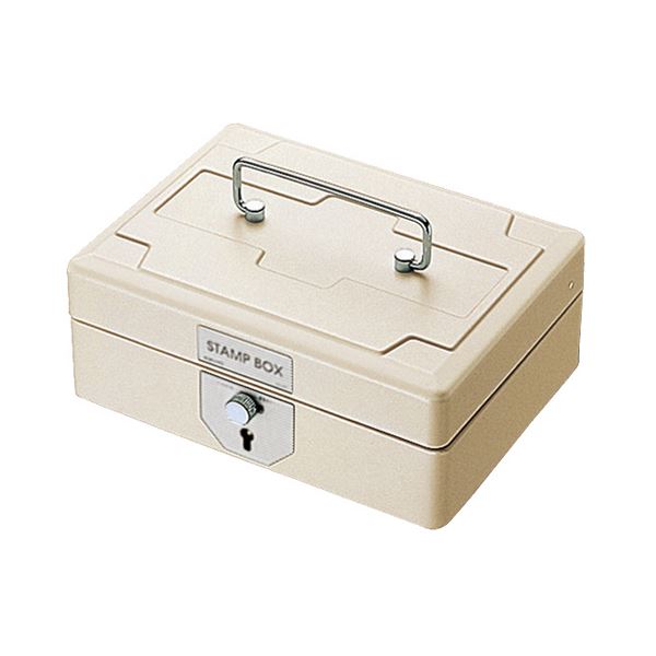 【 KOKUYO 事務用品 コクヨ 文具 事務 業務用 事務用文具】 スチール印箱 中W196×D156×H93mm IB-24 1個 日用品雑貨・文房具・手芸 文房具・事務用品 文具 オフィス用品 文房具 事務用品 印鑑・スタンプ・朱肉