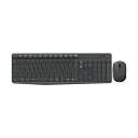 ロジクール ワイヤレスコンボ MK235グレー MK235 1組 【×5セット】 【お徳用 まとめ買い お買い得 業務用 割引 セット販売】