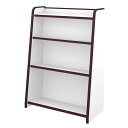 【 キッズ家具 子供部屋 】 子供用 ブックシェルフ / 本棚 【幅63.3cm ブラウン】 日本製 高耐久性 知育家具 EVAキッズシリーズ ほんだな 【完成品】