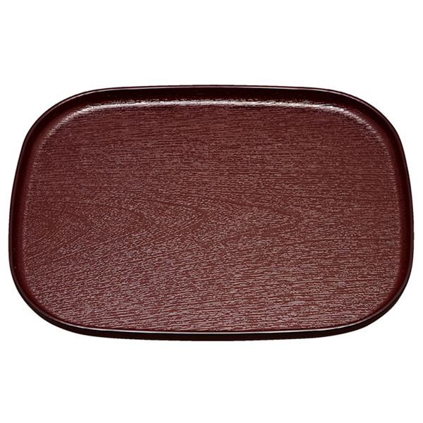 尺3 大寿木目小判盆 / トレー 【新溜SL】 390mm×294mm×23mm 日本製 〔和食 レストラン 居酒屋 店舗 業務用 キッチン 厨房 お店〕 キッチン用品・食器・調理器具 日用雑貨・キッチン用品 配膳用品 お盆・トレー キッチン トレー お盆 業務用食器