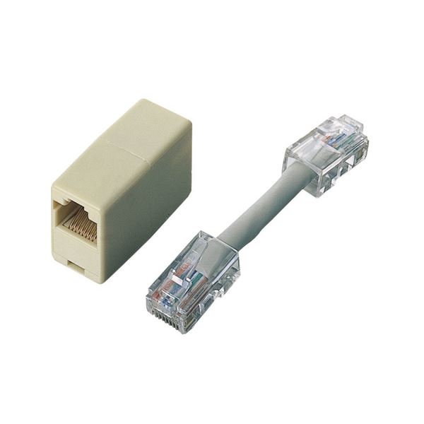 ELECOM エレコム ストレート / クロス変換コネクタキット LD-CTHEN 1個 【×10セット】 【お徳用 まとめ買い お買い得 業務用 割引 セット販売】