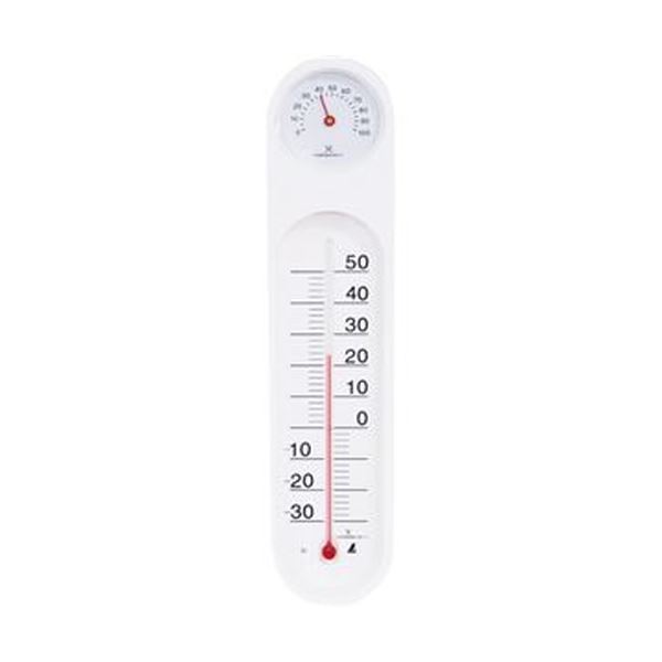 【セット販売】シンワ 温湿度計 PCオーバル48927 1個【×10セット】