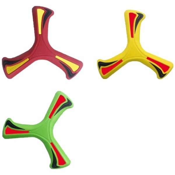 柔らかい ブーメラン / 遊具 【アソート 48セット】 直径約19cm×厚さ約0.7cm 重さ30g 『ソフトブーム』 〔学校 施設〕おもちゃ スポーツ玩具 レクリエーション