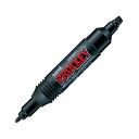 三菱鉛筆 水性マーカー プロッキー詰め替えタイプ 太字角芯+細字丸芯 黒 PM150TR.24 1セット (10本) 【×10セット】 【お徳用 まとめ買い お買い得 業務用 割引 セット販売】 文房具・事務用品 文具 オフィス用品 文房具 事務用品 ペン・万年筆(3)
