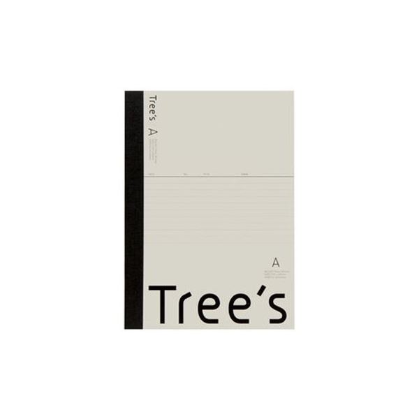 【お買い得　まとめ買い 】 キョクトウ・アソシエイツ Trees B5 A罫 40枚 クリーム【×30セット】