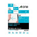 エーワン ラベルシール (インクジェット) マット紙・ホワイト A4 ノーカット 28907 1冊 (20シート) 【×10セット】 【お徳用 まとめ買い お買い得 業務用 割引 セット販売】 プリンタ PCサプライ・消耗品 コピー用紙・印刷用紙 コピー用紙 名刺用紙 ラベル 紙