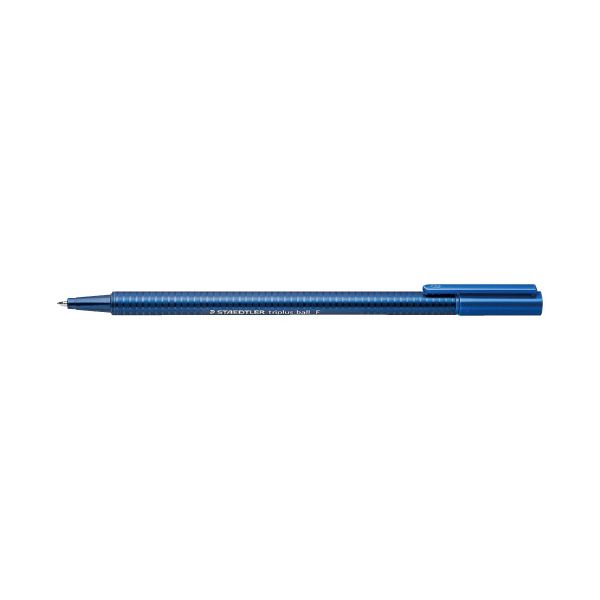 ステッドラー 【セット販売】ステッドラー トリプラス油性ボールペン ブルー 437 F-3（×100セット）