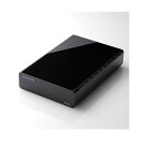 エレコムUSB3.0対応外付けハードディスク e:DISK 2TB ブラック ELD-CED020UBK 1台