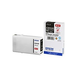 EPSON 純正品 エプソン カートリッジ インクカートリッジ ブラックMサイズ ICBK92M 1個 【×10セット】 【お徳用 まとめ買い お買い得 業務用 割引 セット販売】 プリンタ PCサプライ・消耗品 プリンターインク インク インクカートリッジ トナー エプソン(EPSON)用 EPSON 純正品 エプソン カートリッジ インクカートリッジ ブラックMサイズ ICBK92M 1個 【×10セット】 【お徳用 まとめ買い お買い得 業務用 割引 セット販売】 プリンタ PCサプライ・消耗品 プリンターインク インク インクカートリッジ トナー エプソン(EPSON)用