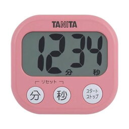 【セット販売】タニタ でか見えタイマーフランボワーズピンク TD-384PK 1個【×20セット】