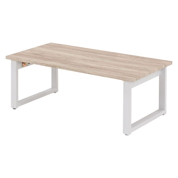 折りたたみテーブル ローテーブル 約幅90×奥行45×高さ32.5cm ホワイト 折れ脚テーブル リビング インテリア 家具 テーブル センターテーブル