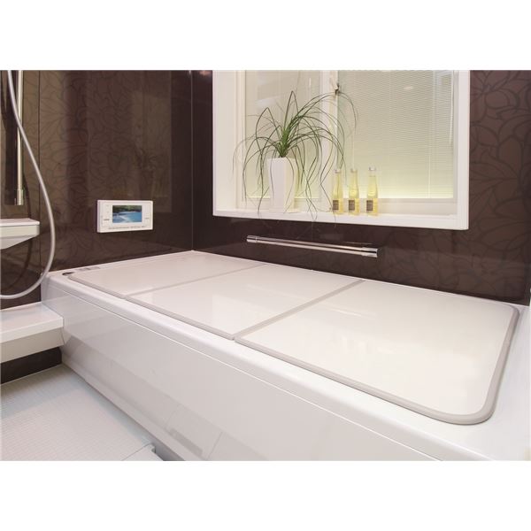 抗菌 AG 組合せふた 風呂ふた L11 75×110cm用 (3分割) AG 銀イオン 折りたたみ 折り畳み 風呂ふた 風呂用ふた 日本 国産 カビ 細菌 防臭 臭い ヌメリ 浴室 防災 災害 火事 地震 水害 緊急 脱衣所 浴室 シャワールーム バスルーム