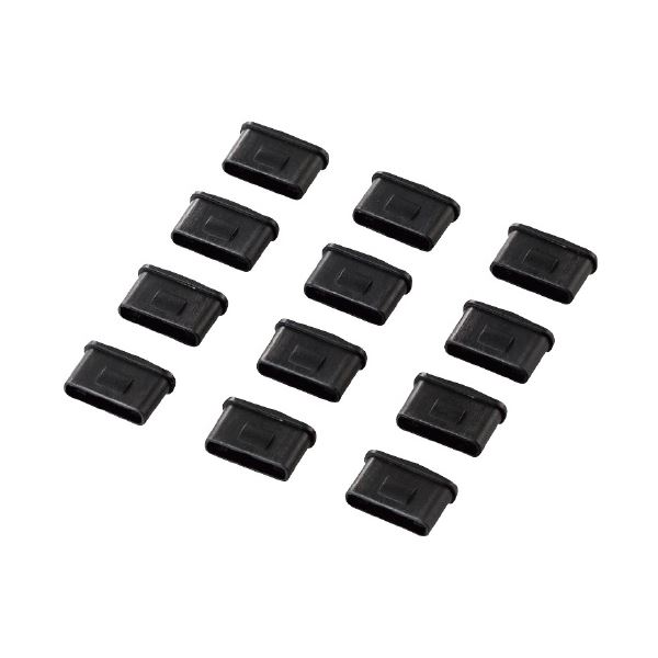 ELECOM エレコム PC機器 USB Type-C ストッパー 12個入 ESL-TYPEC1K AV デジタル デジタル家電 PC PC周辺機器 PCアクセサリー PCサプライ・消耗品 家電 パソコン・周辺機器