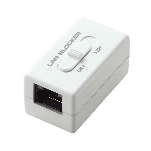 ELECOM エレコム PC機器 RJ-45中継コネクタ 10 / 100BASE-TX対応 LD-DATABLOCK01 1個 【×10セット】