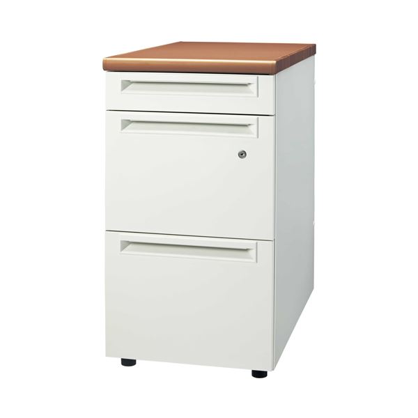 プラス 脇机3段 UJ-047A-A3 T2 / W4 引出A 生活用品・インテリア・雑貨 インテリア・家具 収納家具 袖机生活用品・インテリア・雑貨 インテリア・家具 収納家具 袖机