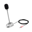 バッファロー マイクロフォン 3極プラグ小型スタンドタイプ BSHSMPM110SV 1台 【×10セット】 【お徳用 まとめ買い お買い得 業務用 割引 セット販売】