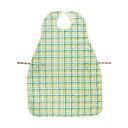 【お徳用セット まとめ買い 割安 セット販売】 ピジョン ハビナース車いす ・ 食卓いす用こぼさない食事エプロン チェック柄 1枚【×10セット】
