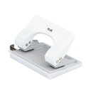 【プラス 事務用品 PLUS 文具 オフィス用品 文具】 2穴パンチ フォース1 / 2Sサイズ 16枚穿孔 ホワイト 紙箱入 PU-816A 1台 【×30セ...