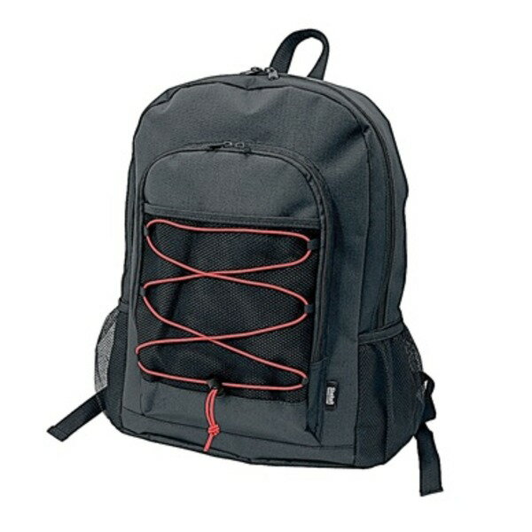 デイバック リュック リュック 30L ブラック メッシュポケット ジッパー付ポケット 衝撃緩和用ウレタン..