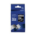 BROTHER ブラザー ピータッチ TZeテープ ラミネートテープ 24mm 黒 / 白文字 TZE-355 1個 【×10セット】 【お徳用 まとめ買い お買い得 業務用 割引 セット販売】 文房具・事務用品 文具 オフィス用品 文房具 事務用品 ラベルシール・プリンタ