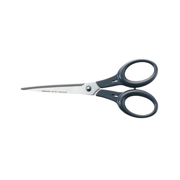 【 KOKUYO 事務用品 コクヨ 文具 事務 業務用 事務用文具】 ハサミ （テピタ）左右対称タイプ全長165mm 刃渡り75mm 黒 ハサ-151D 1セット （10本） 日用品雑貨・文房具・手芸 文房具・事務用品 文具 オフィス用品 文房具 事務用品 はさみ