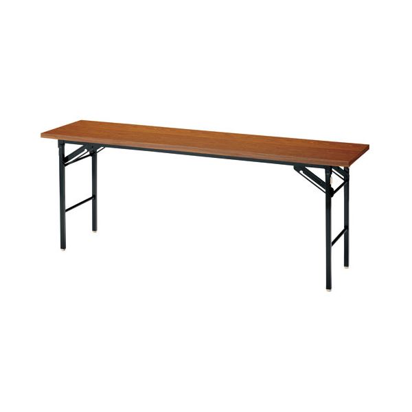 ジョインテックス 脚折りたたみテーブル DN-1T チーク 棚無 インテリア・収納 家具 インテリア・家具 ..