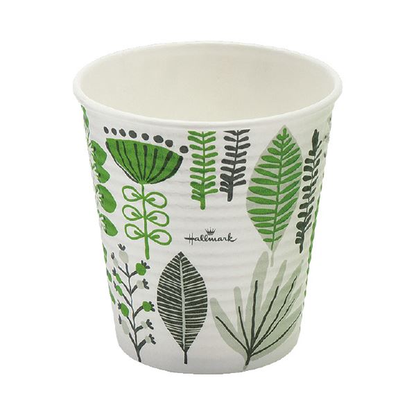 【お徳用セット まとめ買い 割安 セット販売】 サンナップ エンボスカップHMリーブス 250mL 50個入（×50セット）