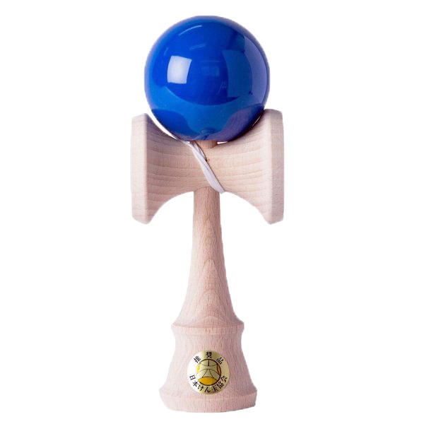 福祉けん玉大晴　青おもちゃ 木製おもちゃ