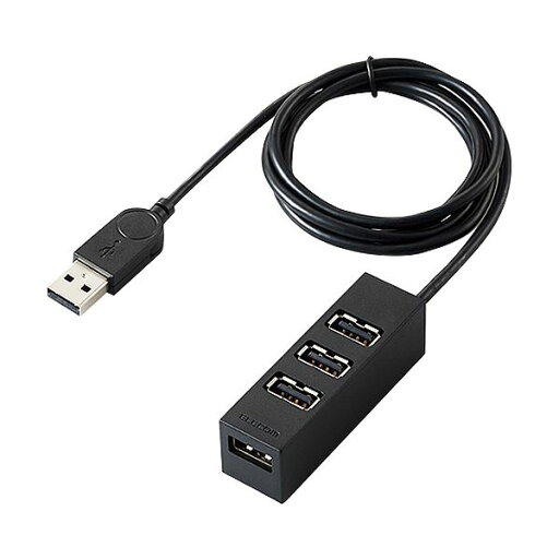 ELECOM エレコム 機能主義USBハブ 4ポートケーブル長100cm ブラック U2H-TZ427BBK 1個 【×5セット】 【お徳用 まとめ買い お買い得 業務用 割引 セット販売】 ELECOM エレコム 機能主義USBハブ 4ポートケーブル長100cm ブラック U2H-TZ427BBK 1個 【×5セット】 【お徳用 まとめ買い お買い得 業務用 割引 セット販売】