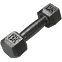 鉄アレー ダンベル 【3kg×6本】 防滑 防傷 転がりにくい仕様 〔スポーツ用品 運動用品〕