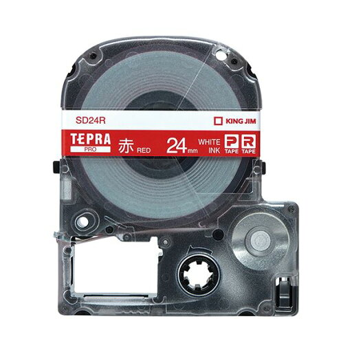 【キングジム 事務用品 KING JIM 文具 オフィス用品 文具】 テプラ PRO テープカートリッジ ビビッド 24mm 赤 / 白文字 SD24R 1個 【×10セット】 【 まとめ買い お買い得 業務用 割引 オフィス用品 文房具 事務用品】 ラベルシール・プリンタ 【キングジム 事務用品 KING JIM 文具 オフィス用品 文具】 テプラ PRO テープカートリッジ ビビッド 24mm 赤 / 白文字 SD24R 1個 【×10セット】 【 まとめ買い お買い得 業務用 割引 オフィス用品 文房具 事務用品】 ラベルシール・プリンタ